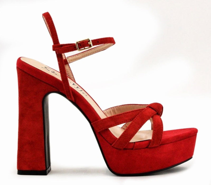 Red Velvet Shoe